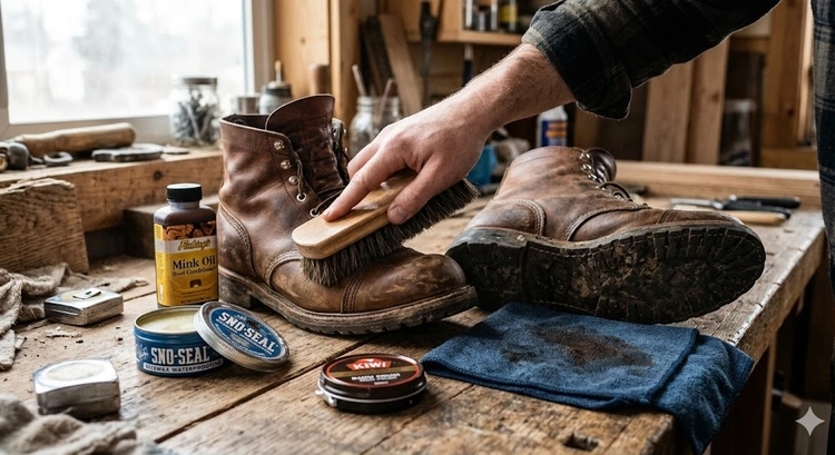 clean best work boots